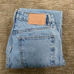 Zara Mom Fit Jeans - Light Blue
